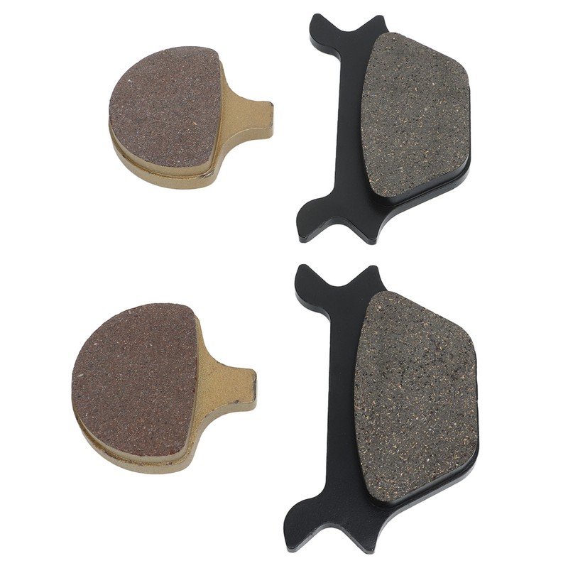 4PCs Motorcycle Front And Rear Brake Pads Brake Accessory Replacement