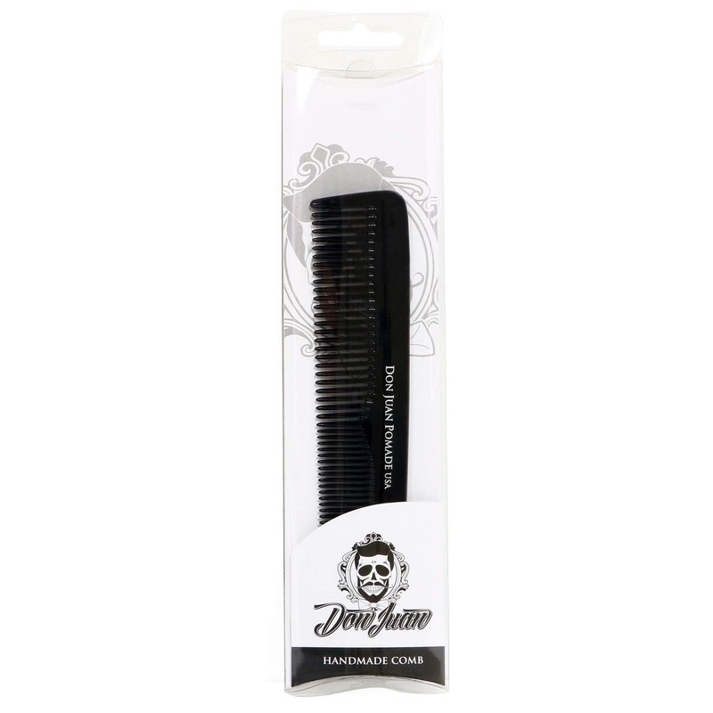 Don Juan 7" Black Graduated Dressing Comb