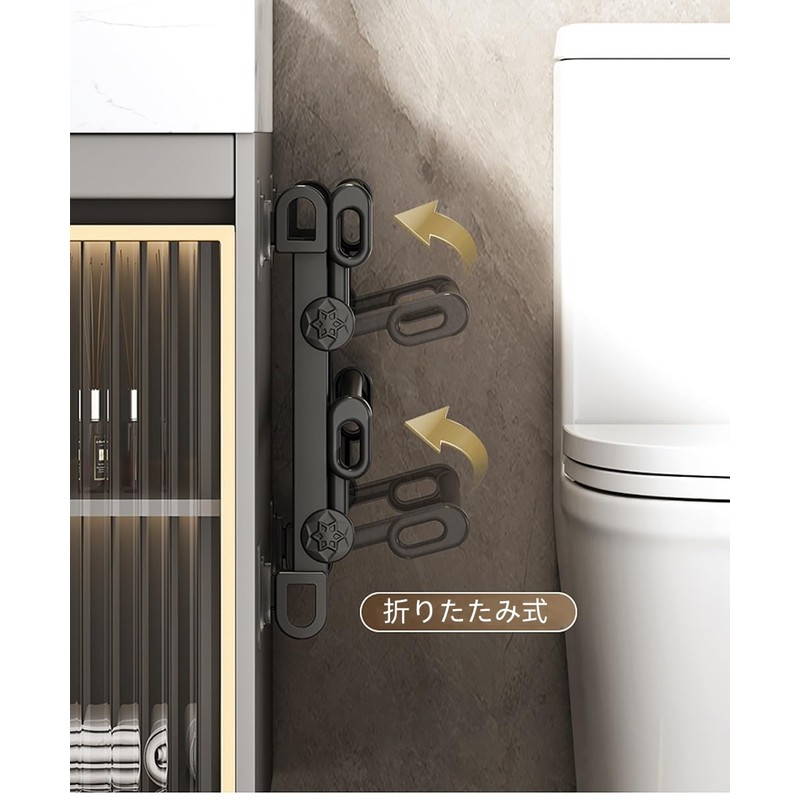 SKTMH 壁掛け スリッパ収納 2段 靴ラック スリッパホルダー おしゃれ 折りたたみ式 省スペース 穴開け不要