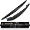 GARDIMU - Escobilla de limpiaparabrisas trasero y conjunto de brazo,