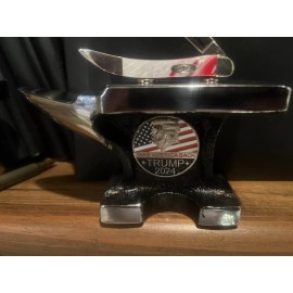 Case XX Knife Trump 2024 MAGA 2Lb Display Anvil. Knife Not Included