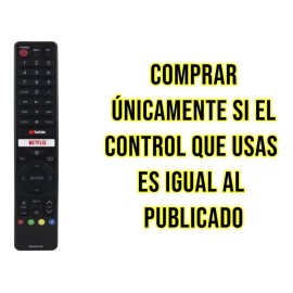 Control Compatible Con Sharp Smart Tv 4k Gb326wjsa Gb346wjs