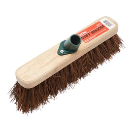 ProDec 12" Natural Palmyra Fibre Stiff Sweeping Broom Head for Outdoor Sweeping