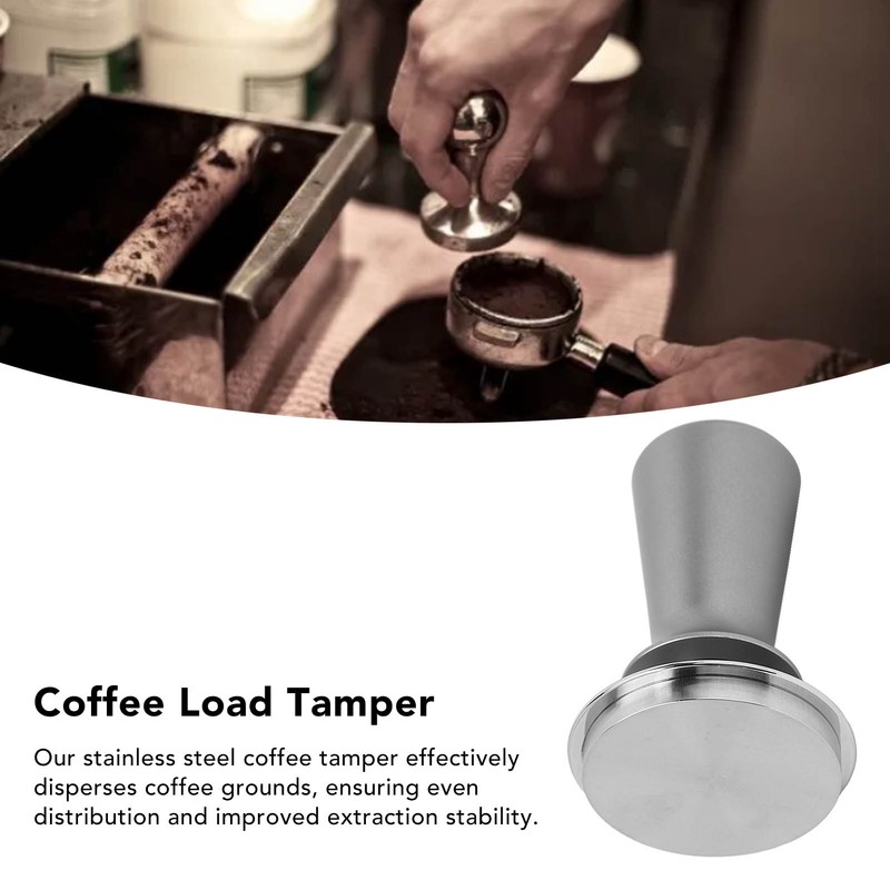 Coffee Tamper Stainless Steel Pressure Tamper Easy to Use Coffee