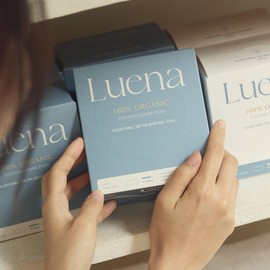 Innersaengak Luena Cotton Cover Sanitary Pads (M/L) - Large 12P