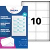 Avery L4727-20 Printable Name Badge Insert Refills (90 x 54