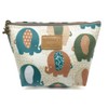 Porta cosméticos HUNGER estampado floral, funda de transporte, 14 patrones, (1141705),