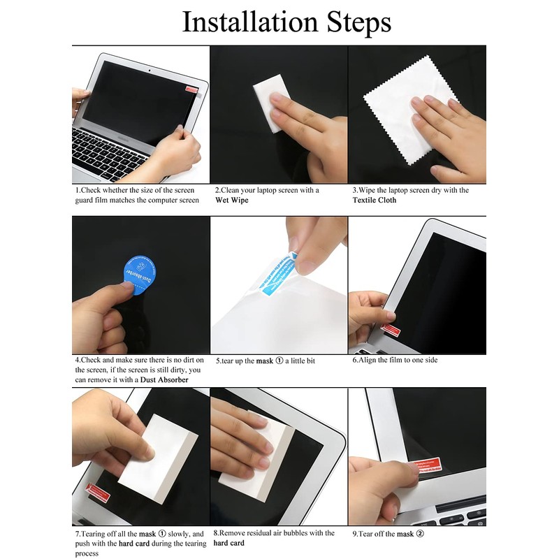 Arisase 2-Pack Anti Glare Matte Screen Protector for 2023 MacBook