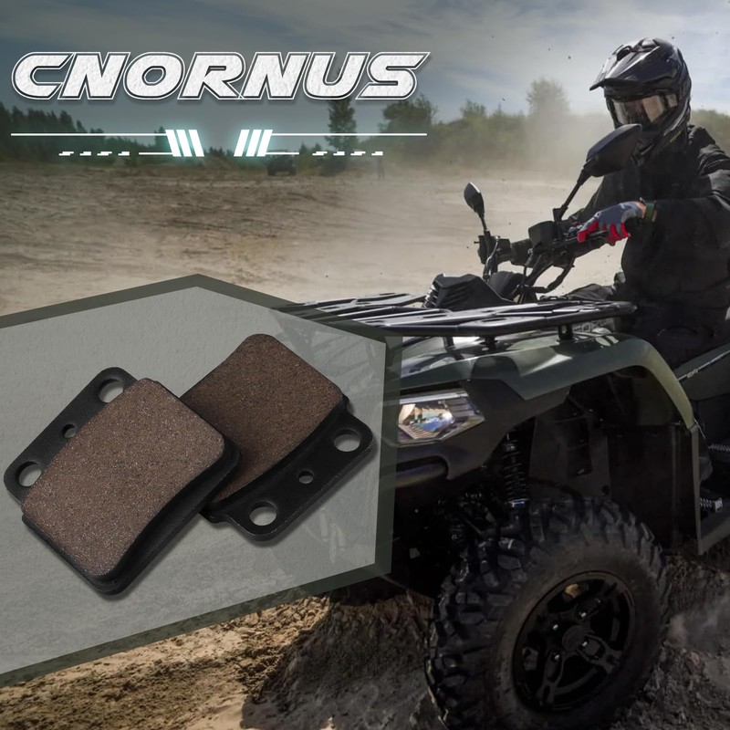 Cnornus Motorcycle Brake Pads Front and Rear for Suzuki LTZ