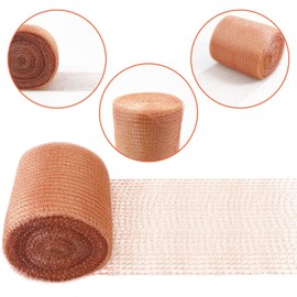 Copper Mesh Copper Mesh Rodent Control Roll Excluder Mesh Screen (1, 5 inches x 100 Feet)