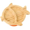 bamboo bamboo Baby Plate, Children's Plate, Children's Tableware with Suction