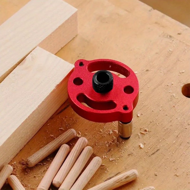 Drill Guide Locator Self Centering Doweling Jig, 3/4/5/6/7/8/9/10mm Self Center