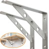 Heavy Duty Shelf Bracket,Welded Bracket,Stainless Steel Solid Shelf Brackets,Shelf Support