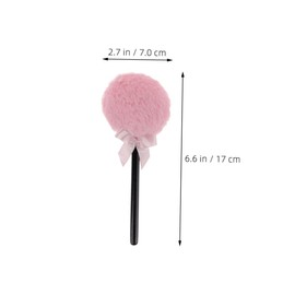 Minkissy Makeup Blender Lollipop Shape Dry Powder Puff for Face Body Gentle Application