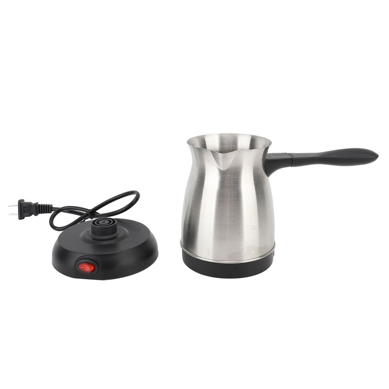 Electric Coffee Pot Ergonomic Handle 600ML Stainless Steel Turkish Coffee