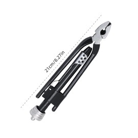 JTZXJJX Safety Wire Twist Pliers, 15 Inch, 15 Meters, 0.5 mm, High Carbon Steel, Versatile Tool for Gripping, Twisting and Cutting Vehicles and Machinery