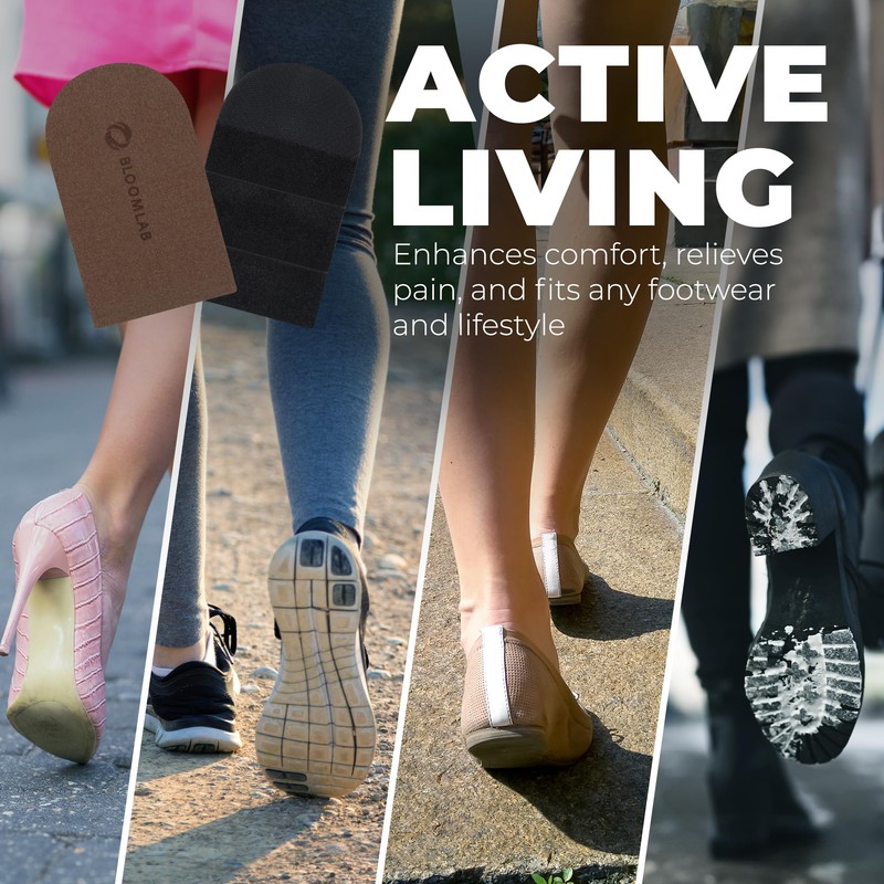 Adjustable Heel Lift M Brown