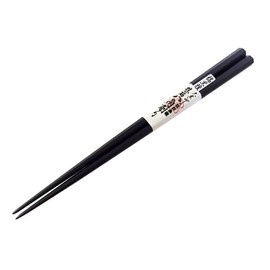 Edo Wood Chopsticks Fine Stripe Ebony Octagonal