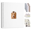 Vienrose DIY Scrapbook with Arch Window Photo Album 40 Blank