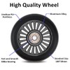 Suitcase Wheels Replacement Wheels 100 x 24 mm 8 mm
