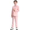 A&J DESIGN Boys Plaid Suit Kids Easter Wedding Valentine's Day
