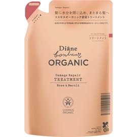 Diane Bonheur Organic Damage Repair Treatment, Rose & Neroli Scent, Refill, 10.8 fl oz (320 ml)