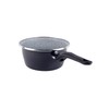 Megafesa Dolomiti - Saucepan, 16cm diameter, dark grey colour