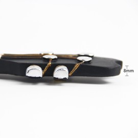 OFKPO 3 Pcs Wall Mounted Coat Hat Towel Hooks Hanger Guitar Shaped Vintage Decorative Clothes Hooks