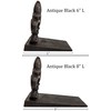 Lulu Decor 100% Cast Iron Fleur De Lis Door Stopper,