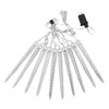 4W Meteor Shower Lights 7V 6.6ft IP65 Waterproof Plastic Christmas