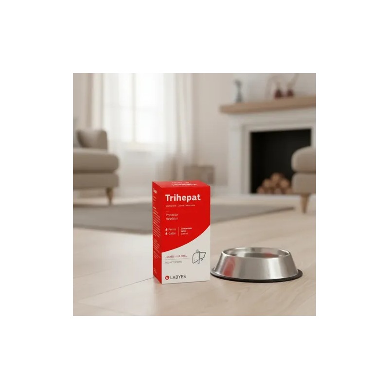Trihepat Labyes 100 Ml Protector Hepático Perro Gato 2 Pack
