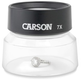 Carson LumiLoupe Lupa de Pie 7X con Doble Lente (LL-77)
