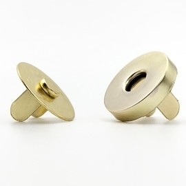 Broches Iman Para Bolsa 18mm (10pzs) (Dorado)