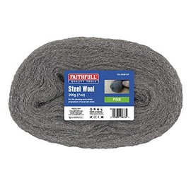 Faithfull FAIASW12F Steel Wool (200 G) FINE