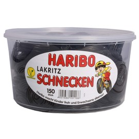 Haribo Lakritz-Schnecken (licorice wheel) 1,5 Kg