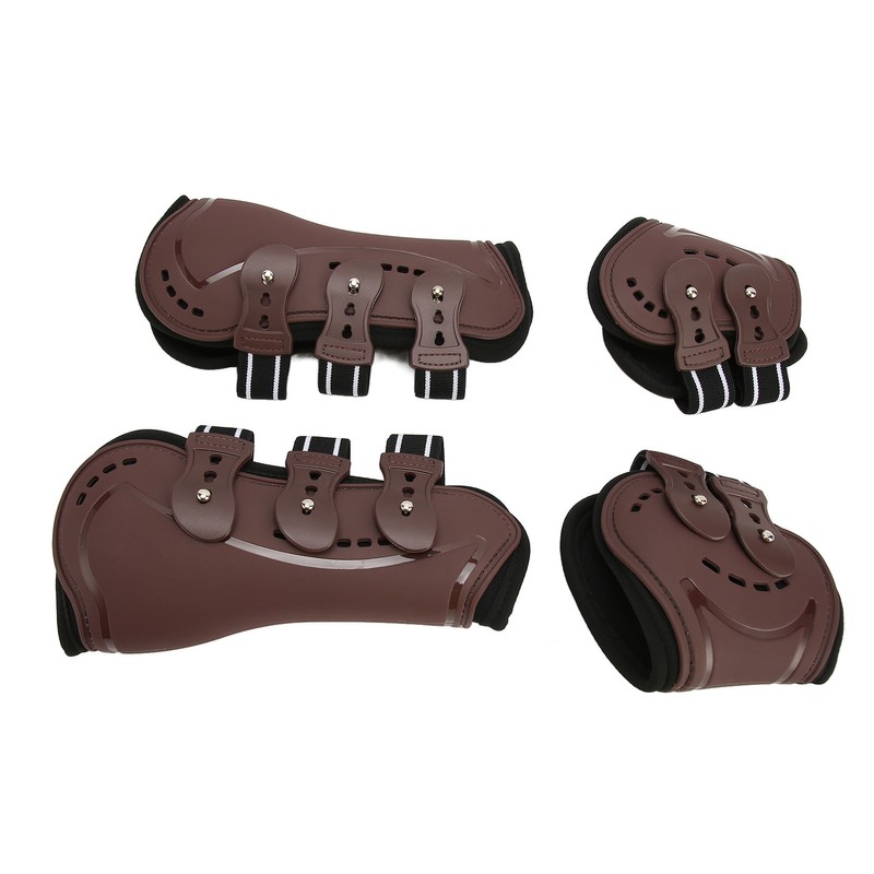 Horse Leg Guard Shock Absorption Protective Lightweight Adjustable Horse Front