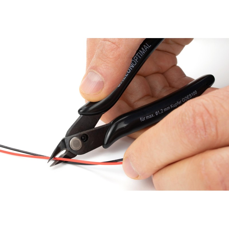 GALLUNOPTIMAL Set of 2 Electronic Side Cutters Mini Side Cutters
