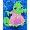 Pascal Dressed as Rapunzel Ornament (Unique Shatterproof Design)