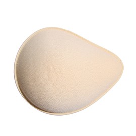 Polreta Foam Latex Mastectomy Breast Forms Spiral Breast Prosthesis for Mastectomy Bra Breathable Breast Insert Pads(1 Piece)