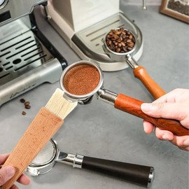 XLIUAX Pastry Brush with Beech Wood, Natural Boar Bristle Basting Brush for Cooking Flat Food Brushes for Spreading Butter Oil Sauce Barbecue Baking Kitchen Cooking