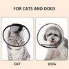 Pack of 2 Pet Protective Collar, Pet Funnel, Recovery Collar,