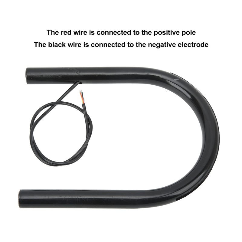 Acouto Motorcycle Rear Seat Frame Hoop with LED Tail Brake