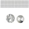 100pcs Acrylic Rhinestone Round Button 15MM 2 Holes Buttons for