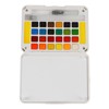 Water Color Paint 24 Bright Colors Quick Drying High Transparency