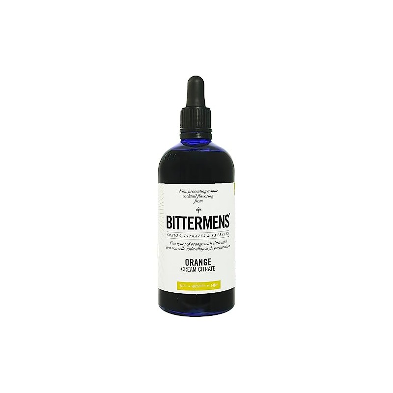 Bittermens Orange Cream Citrate Bitter, 14.6 cl