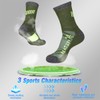 Heatuff - Calcetines deportivos para hombre, 6 unidades, para senderismo,