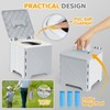 Orzbow Portable Potty for Toddler Travel, Foldable Car Potty with