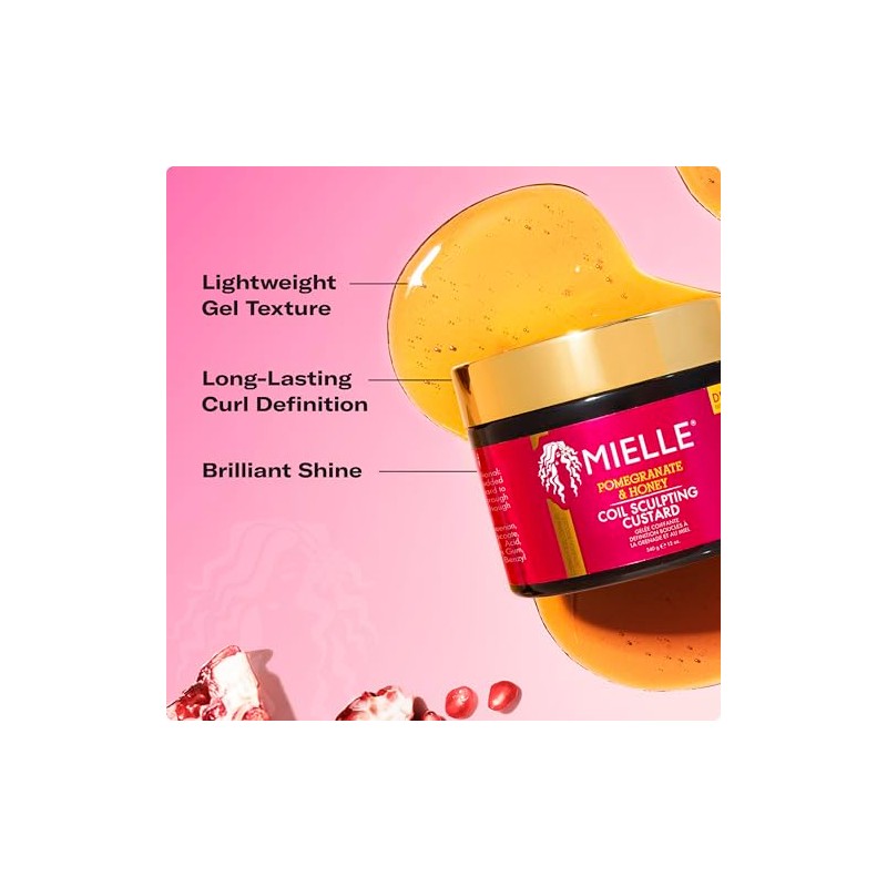 Mielle Pomegranate & Honey Curl Cream - Coil & Curl