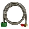M.B. Sturgis Inc. Stainless Steel Overbraid Propane Adapter Hose. Type