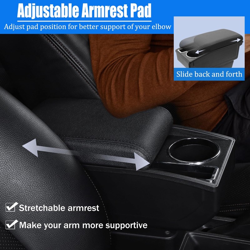 Car Armrest Box for Nissan Versa Tiida Latio 2007-2011 Auto